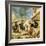 To Protect Themselves from the Defenders, the Spaniards Destroyed the Buildings as They Took Them-Alberto Salinas-Framed Giclee Print