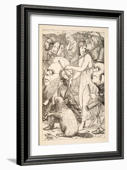 To Pursue it with Forks and Hope'-Henry Holiday-Framed Giclee Print