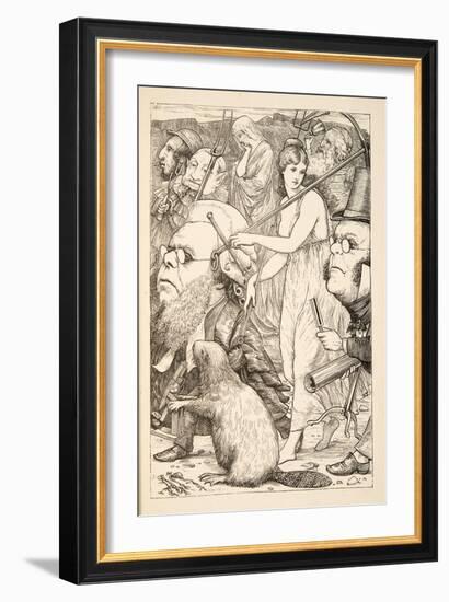 To Pursue it with Forks and Hope'-Henry Holiday-Framed Giclee Print