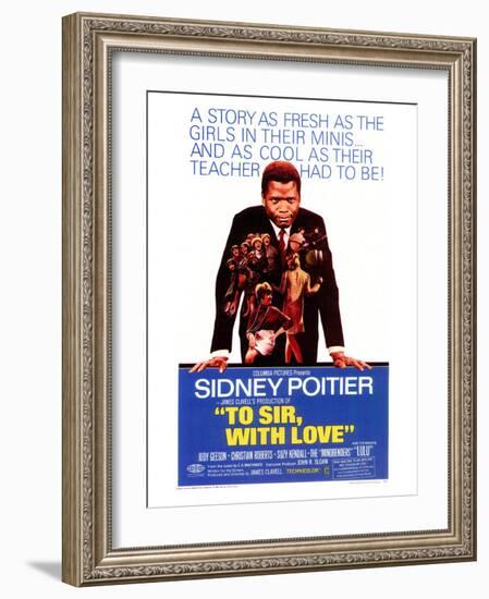 To Sir With Love, 1967-null-Framed Premium Giclee Print