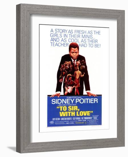 To Sir With Love, 1967-null-Framed Premium Giclee Print