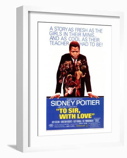 To Sir With Love, 1967-null-Framed Premium Giclee Print