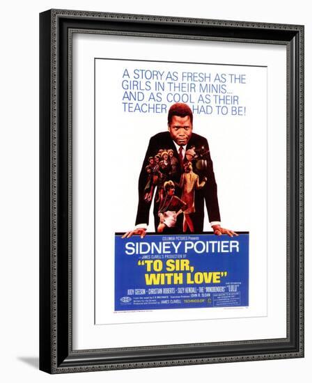 To Sir With Love, 1967-null-Framed Premium Giclee Print