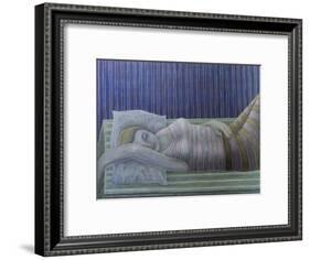 To Sleep, Perchance to Dream (Stripes), 2014-Ruth Addinall-Framed Giclee Print