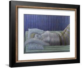 To Sleep, Perchance to Dream (Stripes), 2014-Ruth Addinall-Framed Giclee Print