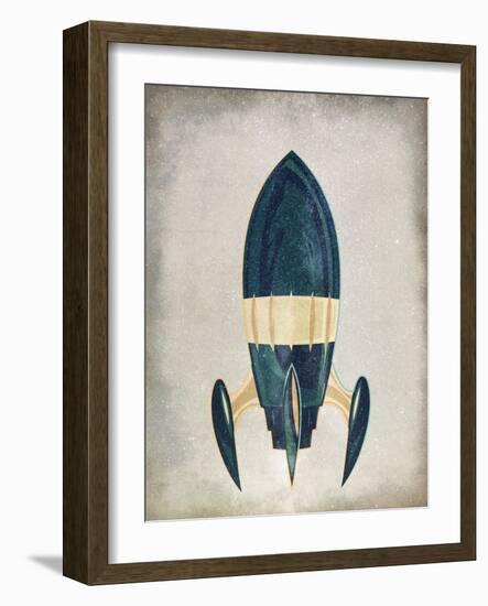 To Space 1-Kimberly Allen-Framed Art Print