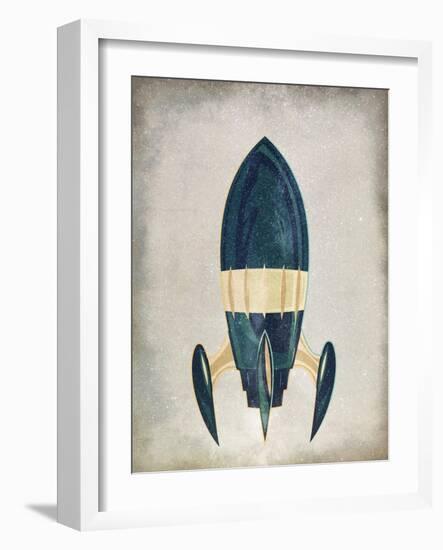 To Space 1-Kimberly Allen-Framed Art Print