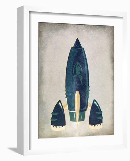 To Space 2-Kimberly Allen-Framed Art Print