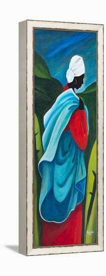 To the Banana Field, 2013 (Acrylic on Masonite)-Patricia Brintle-Framed Premier Image Canvas