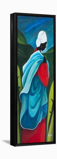 To the Banana Field, 2013 (Acrylic on Masonite)-Patricia Brintle-Framed Premier Image Canvas