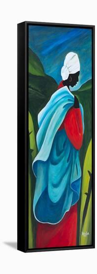 To the Banana Field, 2013 (Acrylic on Masonite)-Patricia Brintle-Framed Premier Image Canvas