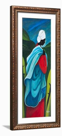 To the Banana Field, 2013 (Acrylic on Masonite)-Patricia Brintle-Framed Giclee Print