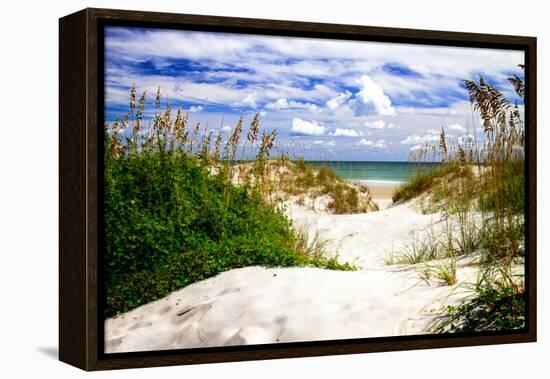 To the Beach I-Alan Hausenflock-Framed Stretched Canvas