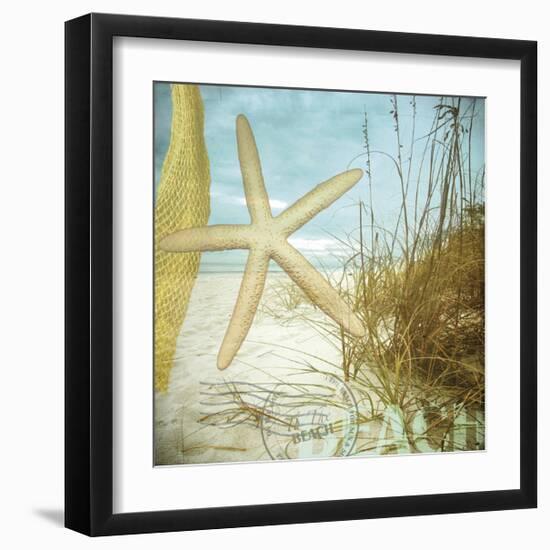 To the Beach-Donna Geissler-Framed Giclee Print