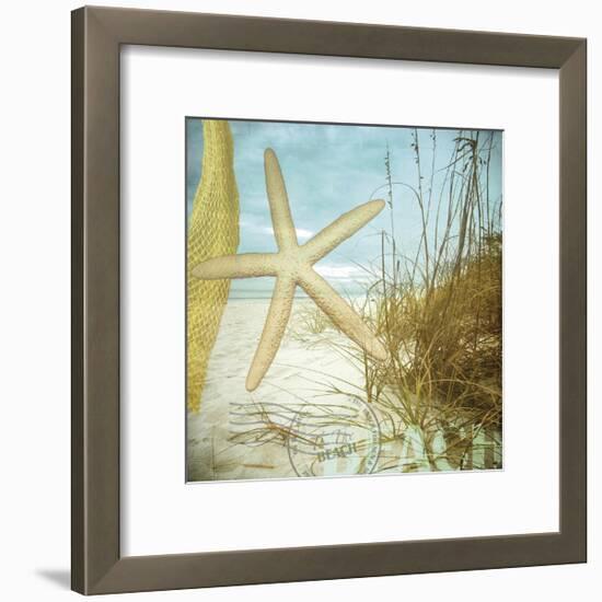 To the Beach-Donna Geissler-Framed Giclee Print