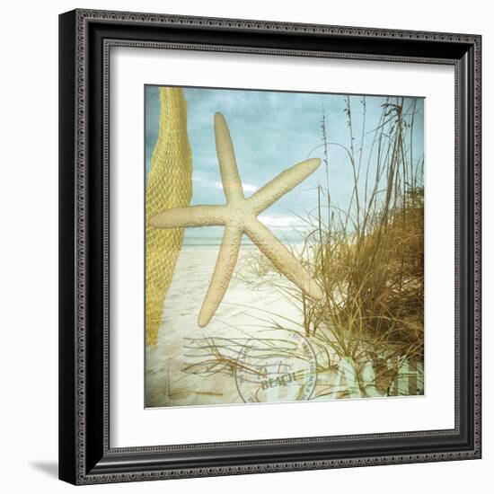 To the Beach-Donna Geissler-Framed Giclee Print