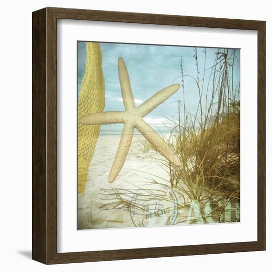 To the Beach-Donna Geissler-Framed Giclee Print