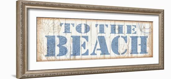 To the Beach-Todd Williams-Framed Photographic Print