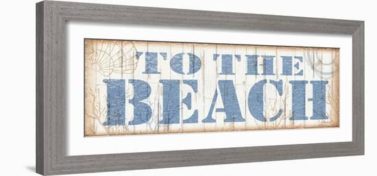 To the Beach-Todd Williams-Framed Photographic Print