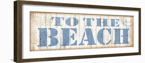 To the Beach-Todd Williams-Framed Photographic Print