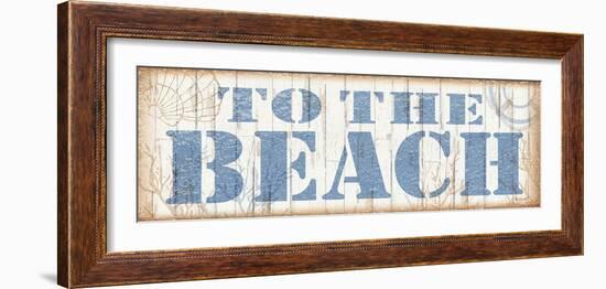 To the Beach-Todd Williams-Framed Photographic Print