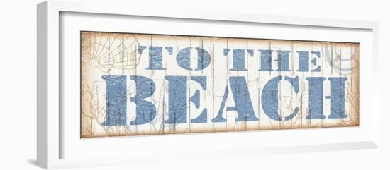 To the Beach-Todd Williams-Framed Photographic Print