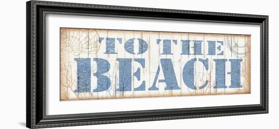 To the Beach-Todd Williams-Framed Photographic Print