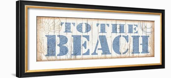 To the Beach-Todd Williams-Framed Photographic Print