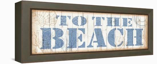 To the Beach-Todd Williams-Framed Premier Image Canvas