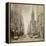 To the Chrysler Building-Matthew Daniels-Framed Stretched Canvas