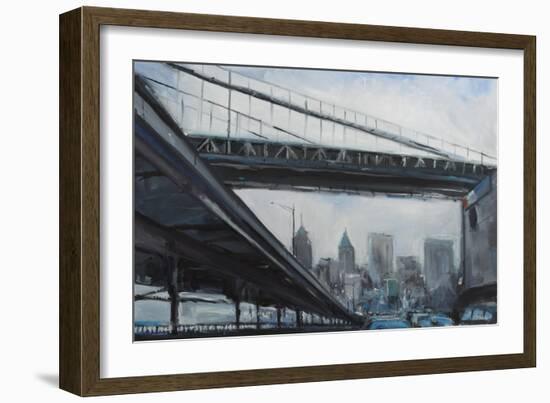 To the City-Curt Crain-Framed Art Print