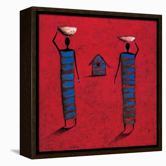 To the Field-Michel Rauscher-Framed Stretched Canvas