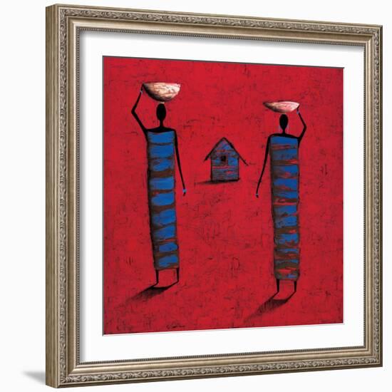 To the Field-Michel Rauscher-Framed Art Print