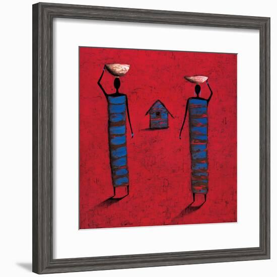 To the Field-Michel Rauscher-Framed Art Print