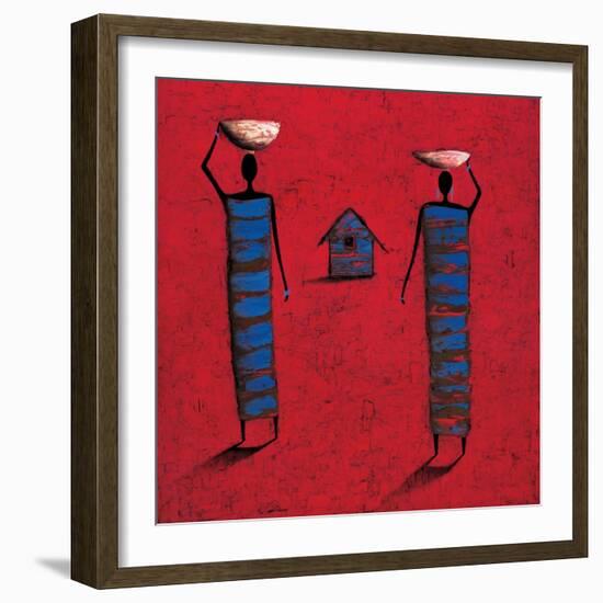 To the Field-Michel Rauscher-Framed Art Print