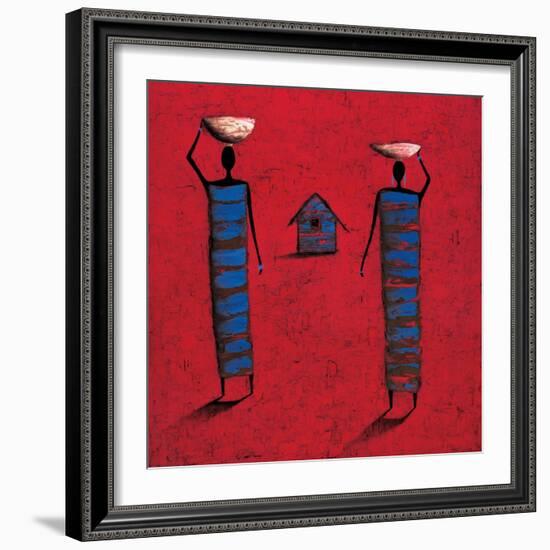 To the Field-Michel Rauscher-Framed Art Print