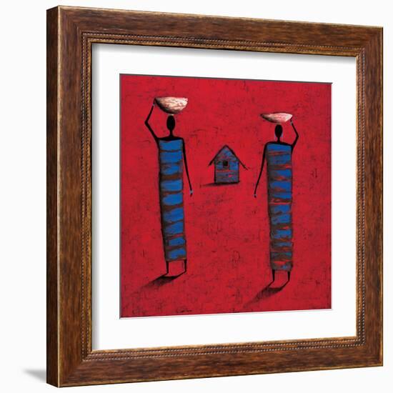 To the Field-Michel Rauscher-Framed Art Print