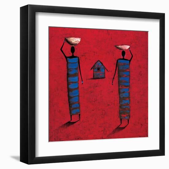 To the Field-Michel Rauscher-Framed Art Print