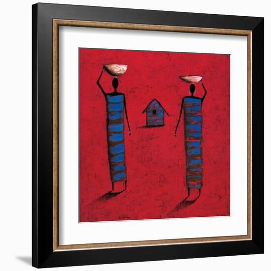 To the Field-Michel Rauscher-Framed Art Print