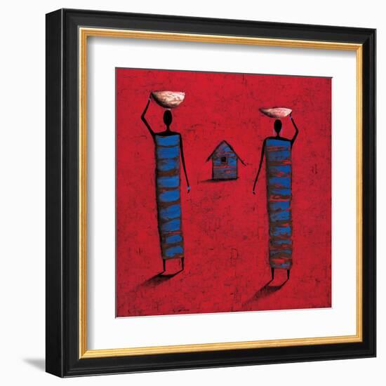 To the Field-Michel Rauscher-Framed Art Print