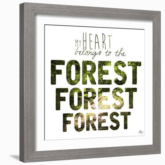 To the Forest-Kimberly Glover-Framed Giclee Print