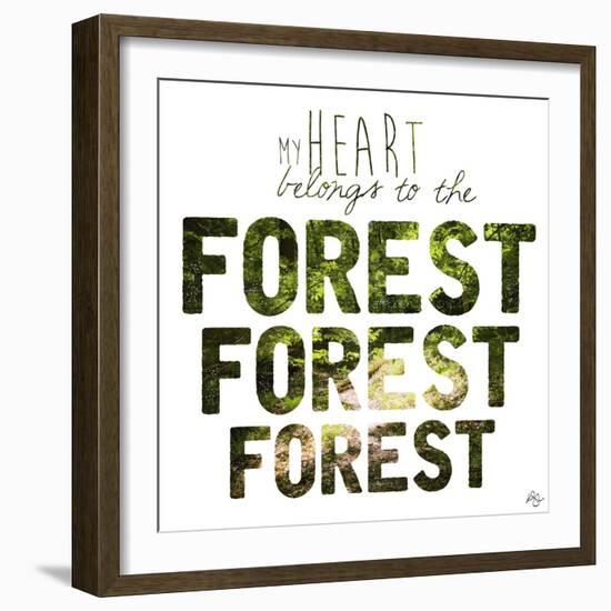 To the Forest-Kimberly Glover-Framed Giclee Print