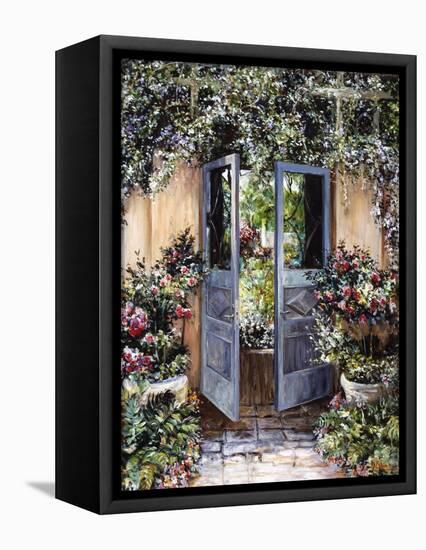 To the Garden-Mary Dulon-Framed Premier Image Canvas