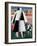 To the Harvest, Martha and Vanka, 1928-Kasimir Malevich-Framed Giclee Print