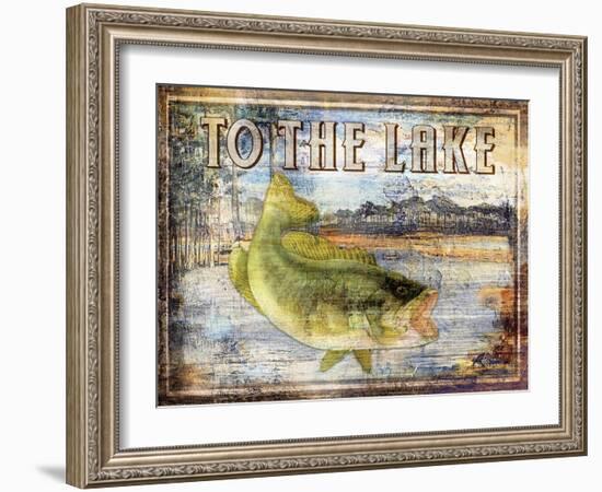 To the Lake-Paul Brent-Framed Art Print