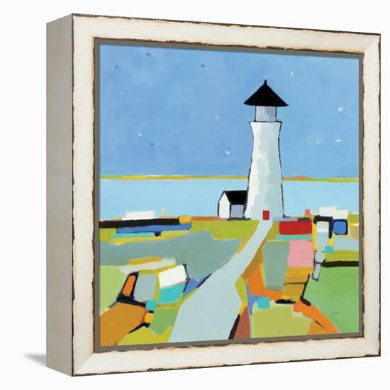 To the Lighthouse-Phyllis Adams-Framed Stretched Canvas