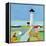 To the Lighthouse-Phyllis Adams-Framed Stretched Canvas