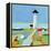 To the Lighthouse-Phyllis Adams-Framed Stretched Canvas