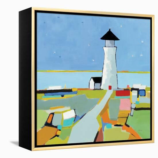 To the Lighthouse-Phyllis Adams-Framed Stretched Canvas