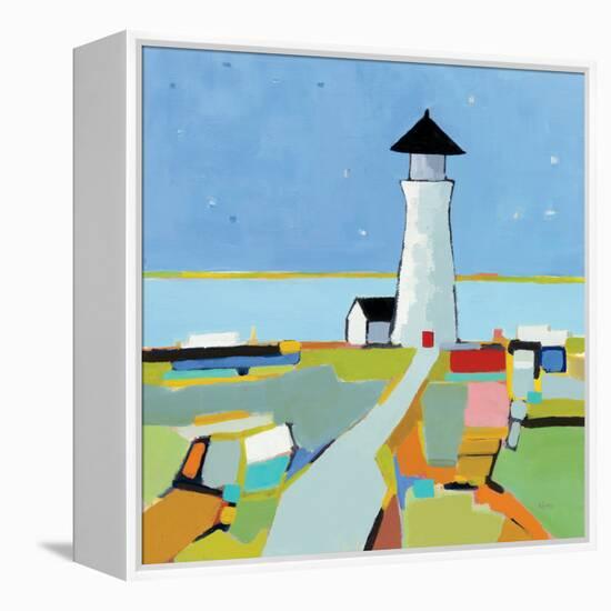 To the Lighthouse-Phyllis Adams-Framed Stretched Canvas